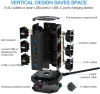 TOPEREK/ pleck bull vertical de 9 agujeros de alta potencia multifunción eurometer outlet home office strip insert con PD18W quick charged strip protector de enchufe Specification image